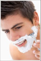 male shaving tips and information