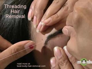 threading hair removal